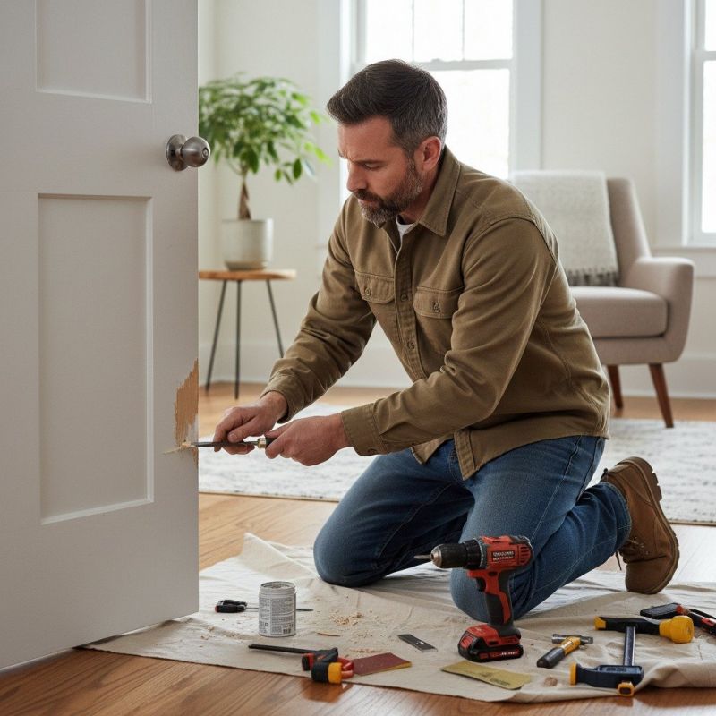 Door Insulation Repair