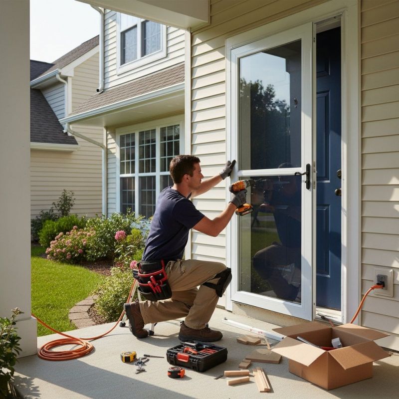 Storm Door Installation